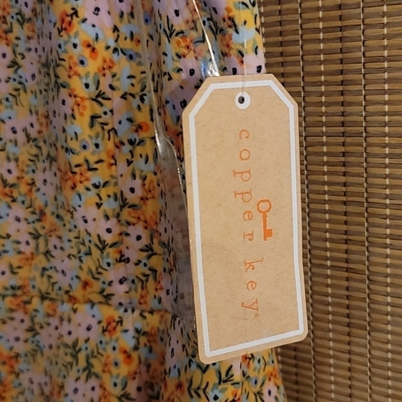 NWT Copper Key floral dress - Picture 5 of 5